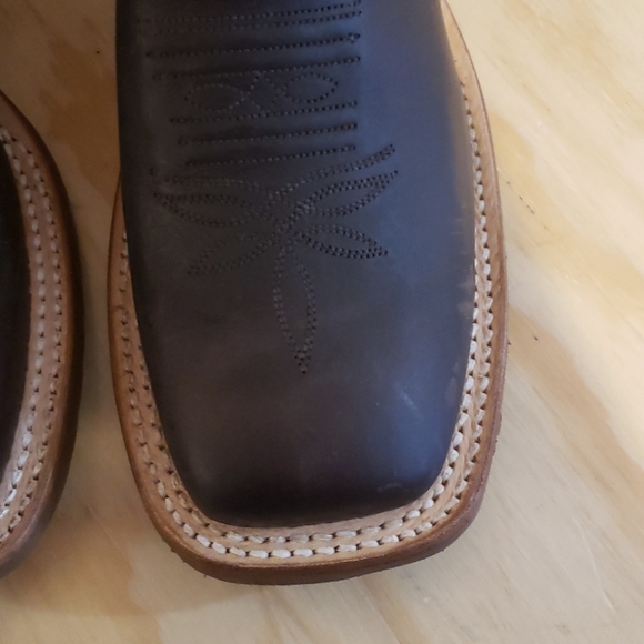 Tony Lama square toe boot - Picture 5 of 7